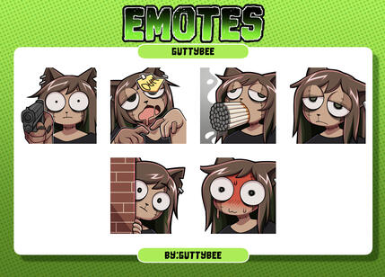 GuttyBee Emotes GuttyBee Emotes