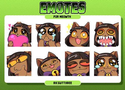 Meowth Emotes Meowth Emotes